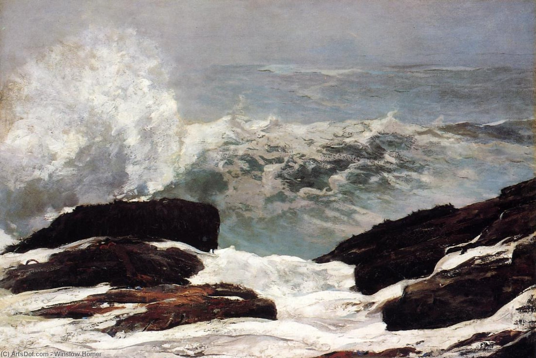 Maine Coast — Winslow Homer