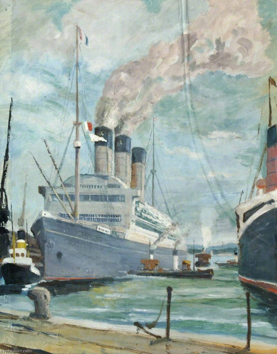 White Star Liner 'majestic' (1922–1936) — Arthur Cozens