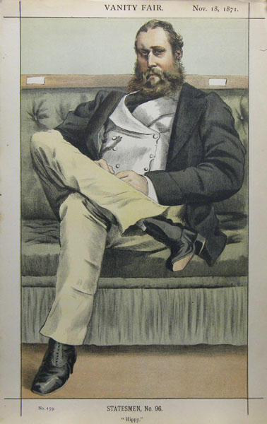 Caricature Of Lionel Dawson Damer M.p. — Jacques Joseph Tissot