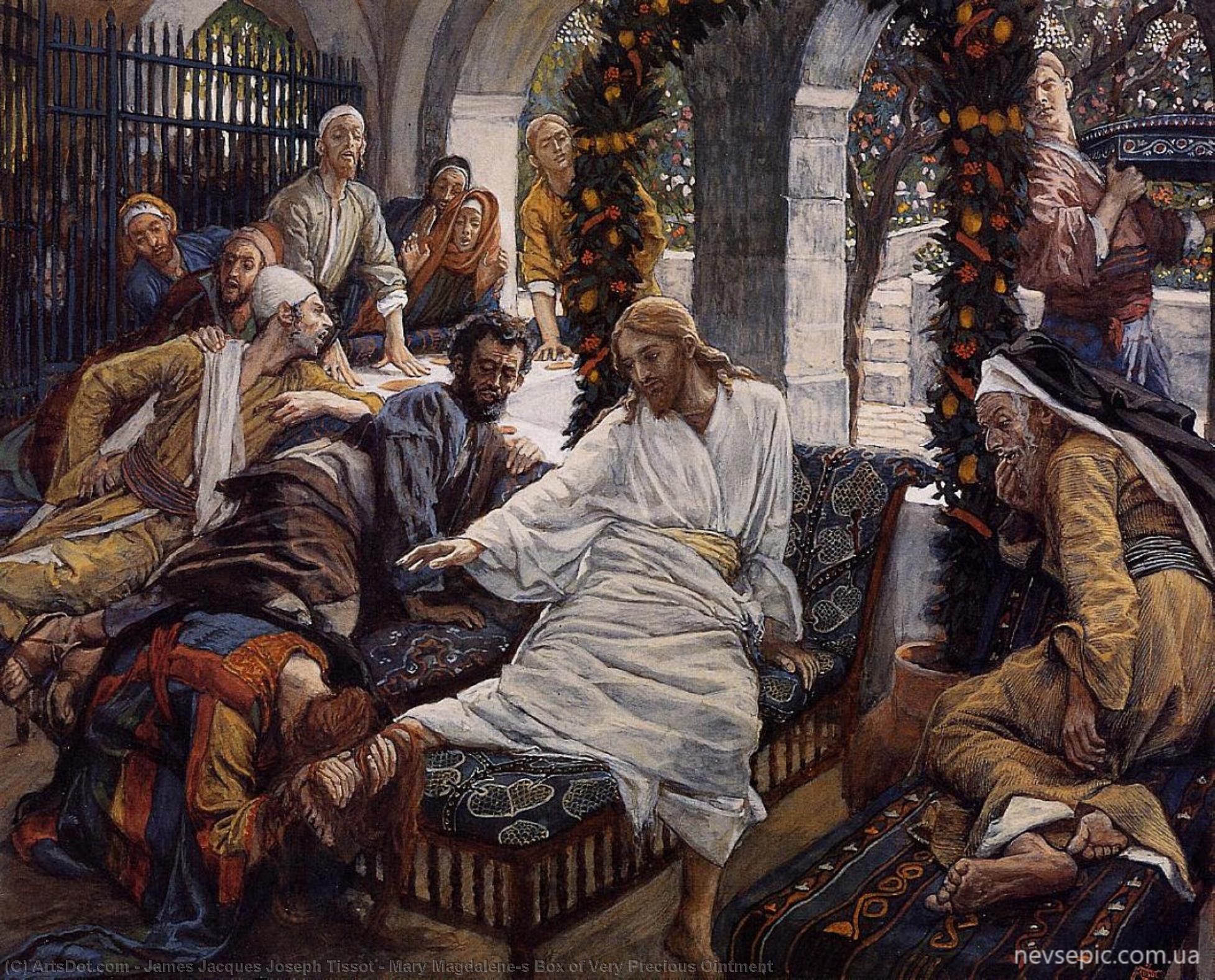 Mary Magdalene's Box Of Very Precious Ointment — Jacques Joseph Tissot