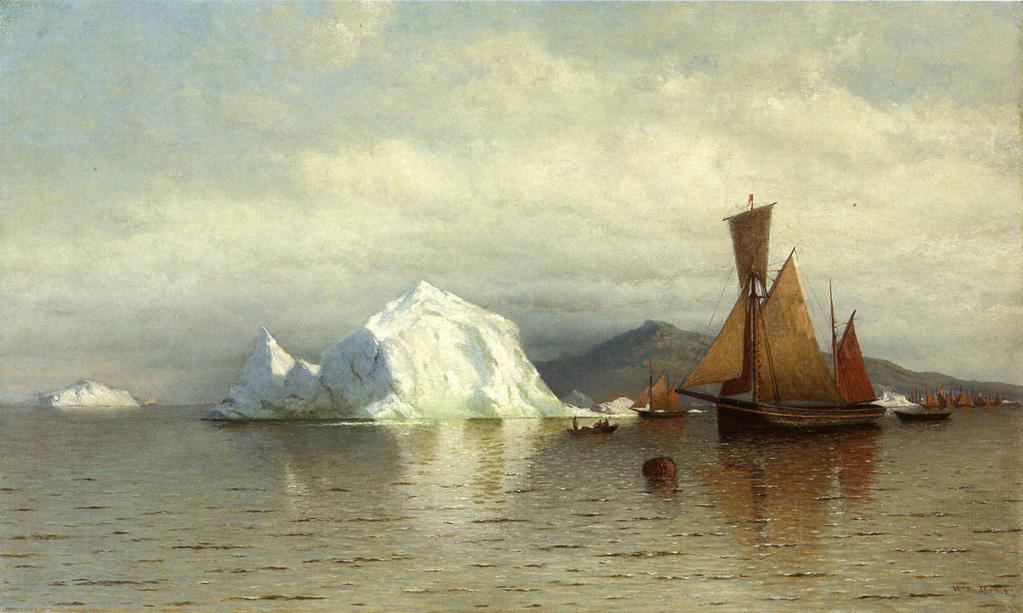Labrador Fishing Boats Near Cape Charles — William Bradford