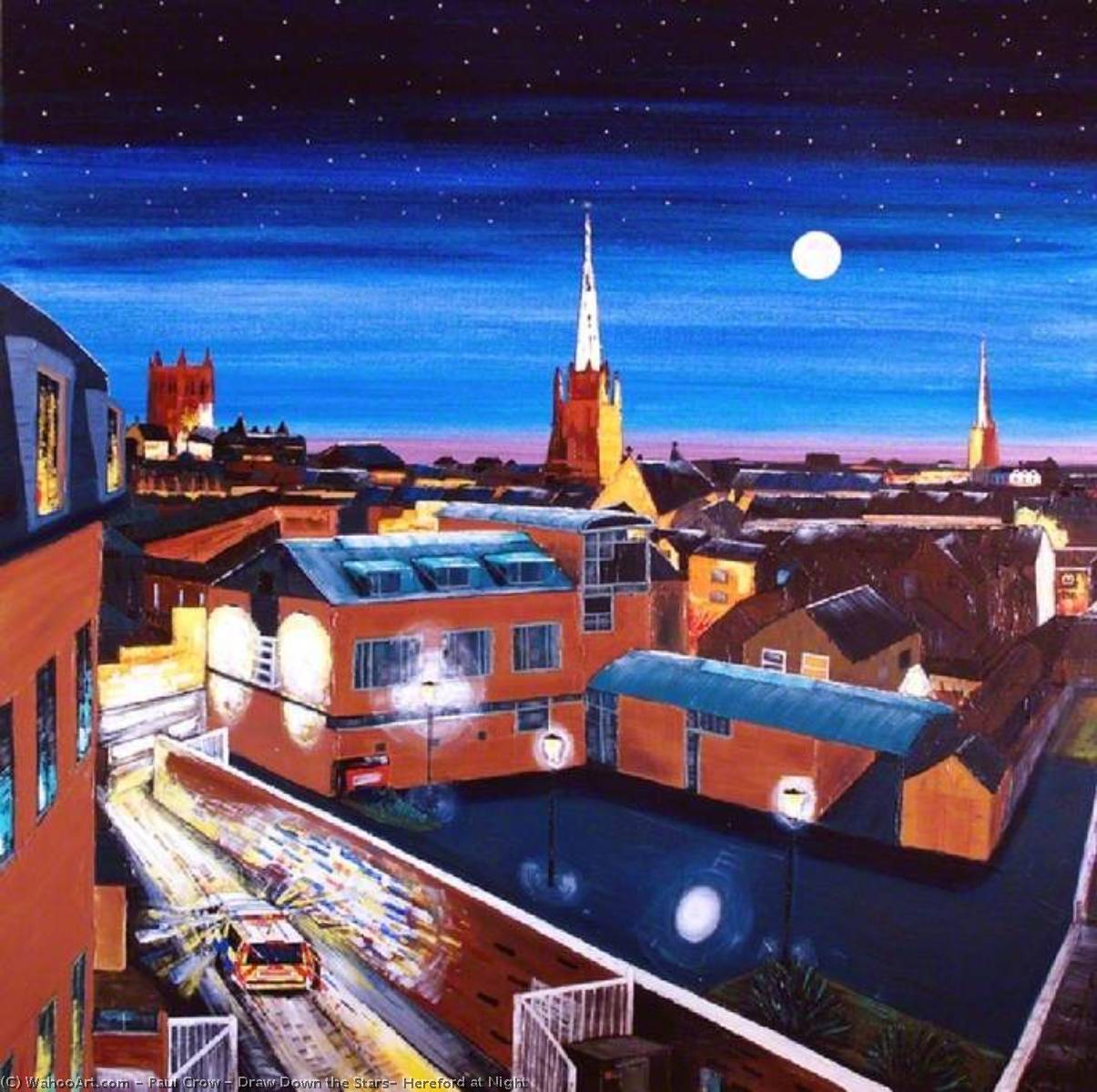 Draw Down The Stars, Hereford At Night — Paul Crow