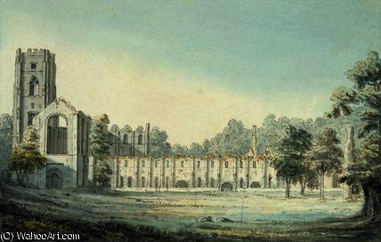 Fountains Abbey — Moses Griffith