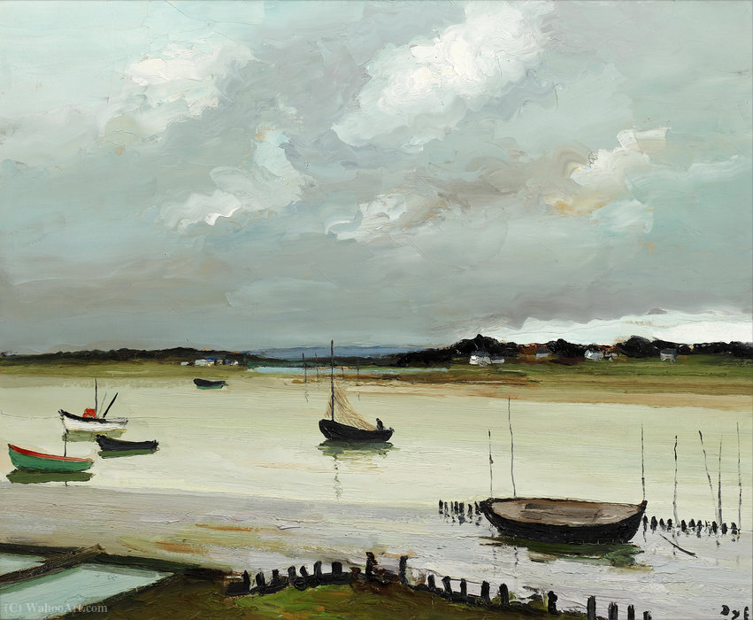 Stormy Day, Port Navalo — Marcel Dyf