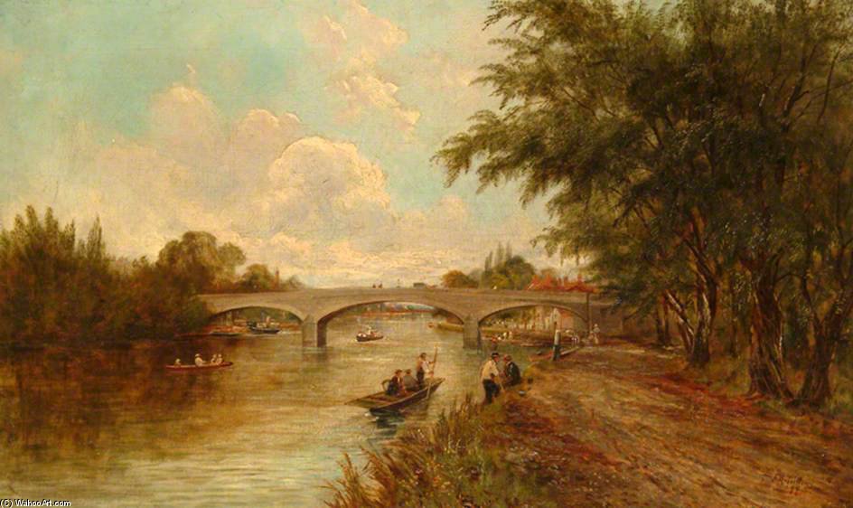 Staines Bridge, Surrey — Arthur Melville