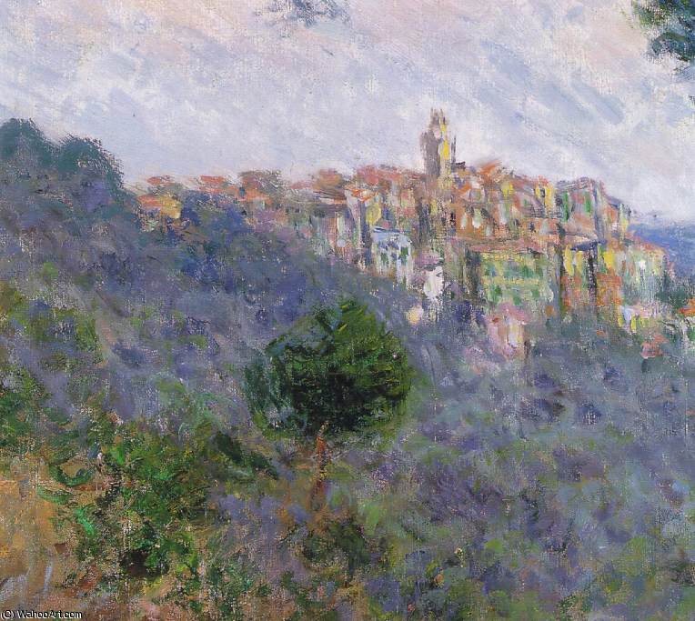 Bordighera, Italia (detalle) — Claude Monet