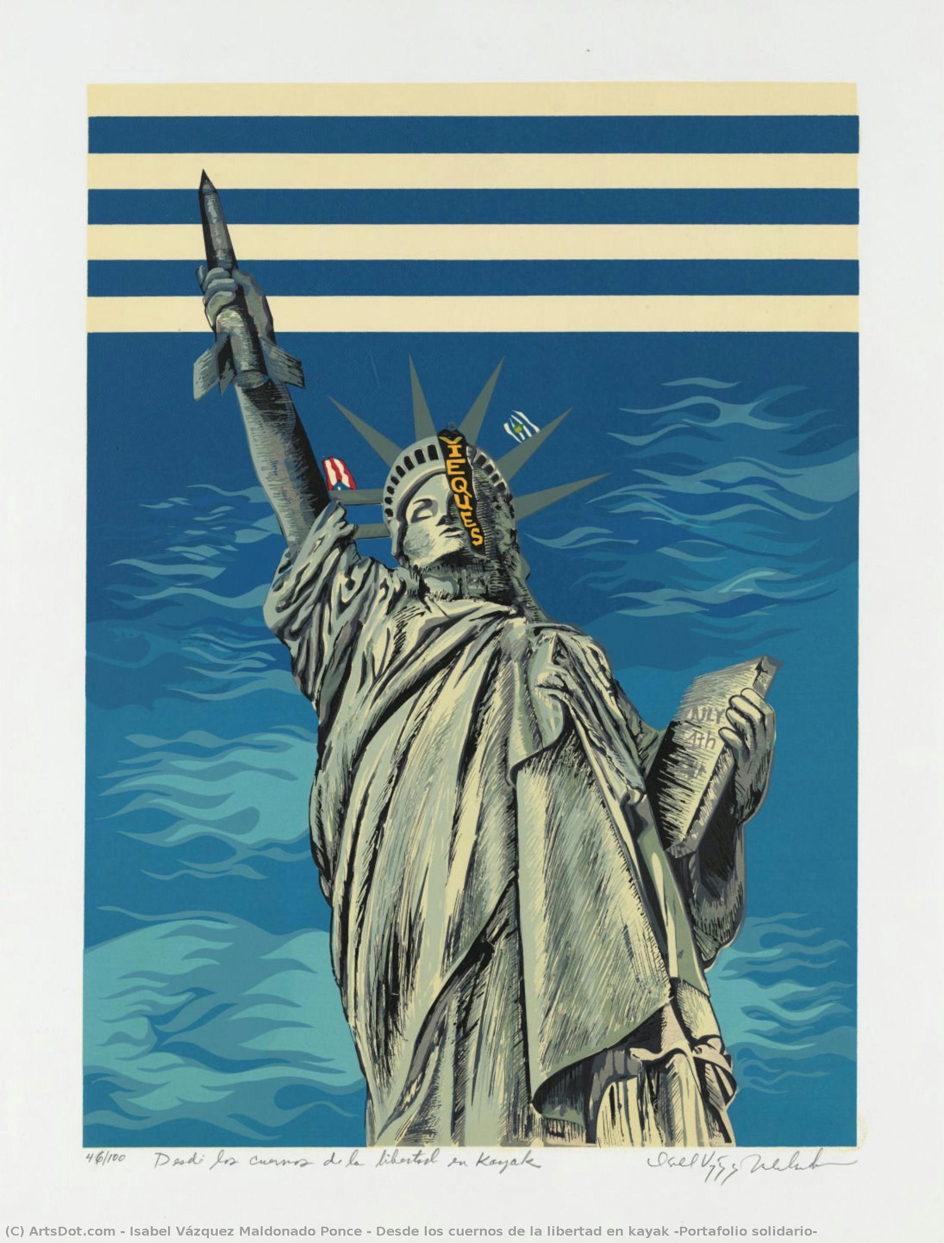 Desde Los Cuernos De La Libertad En Kayak (portafolio Solidario) — Isabel Vázquez Maldonado Ponce