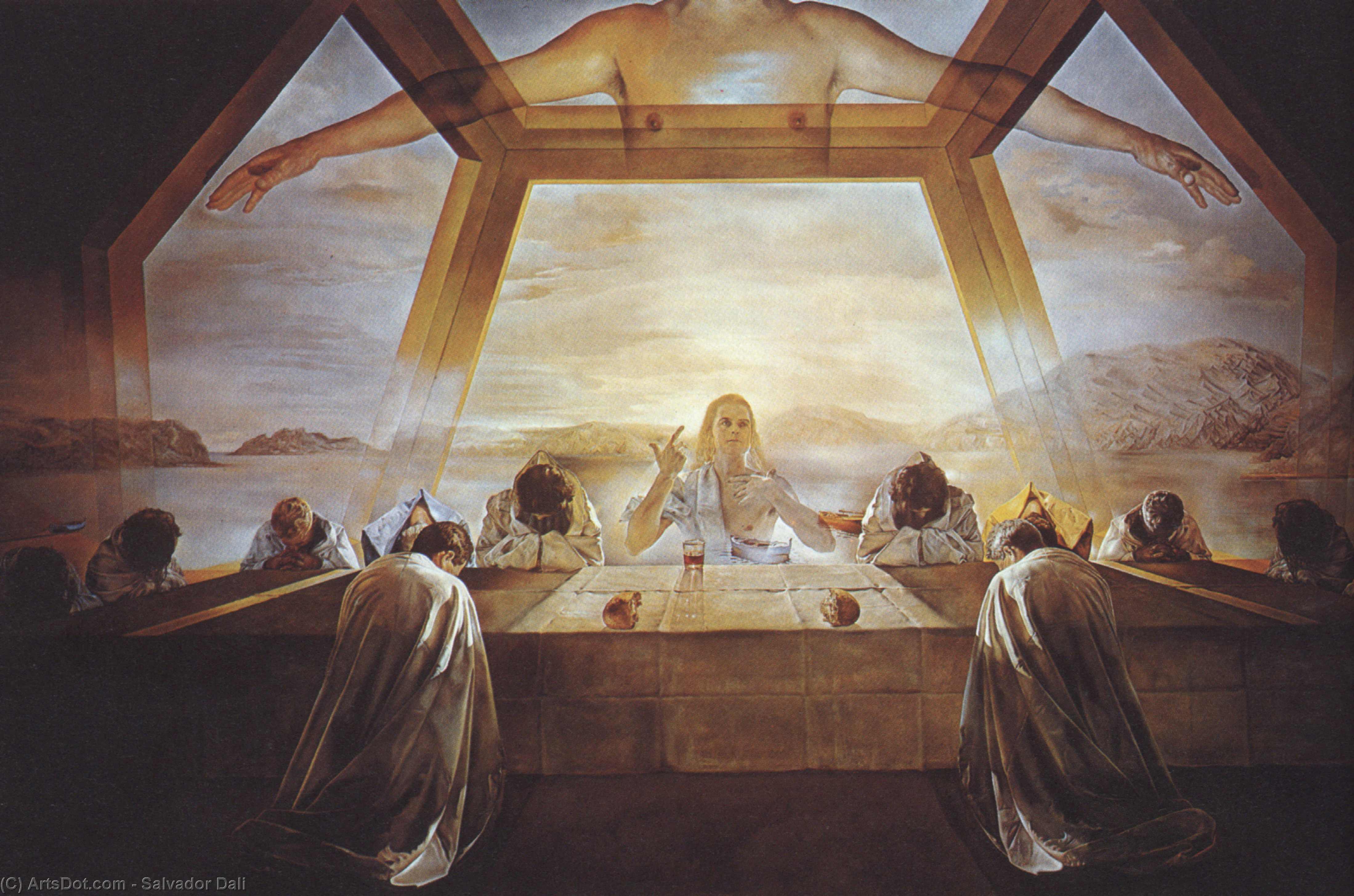 Das Sakrament Der Letzten Abendmahl — Salvador Dalí