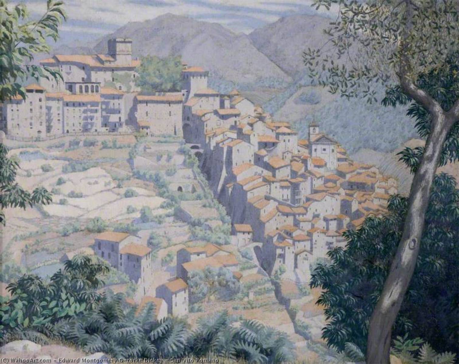 San Vito Romano — Edward Montgomery O'rorke Dickey
