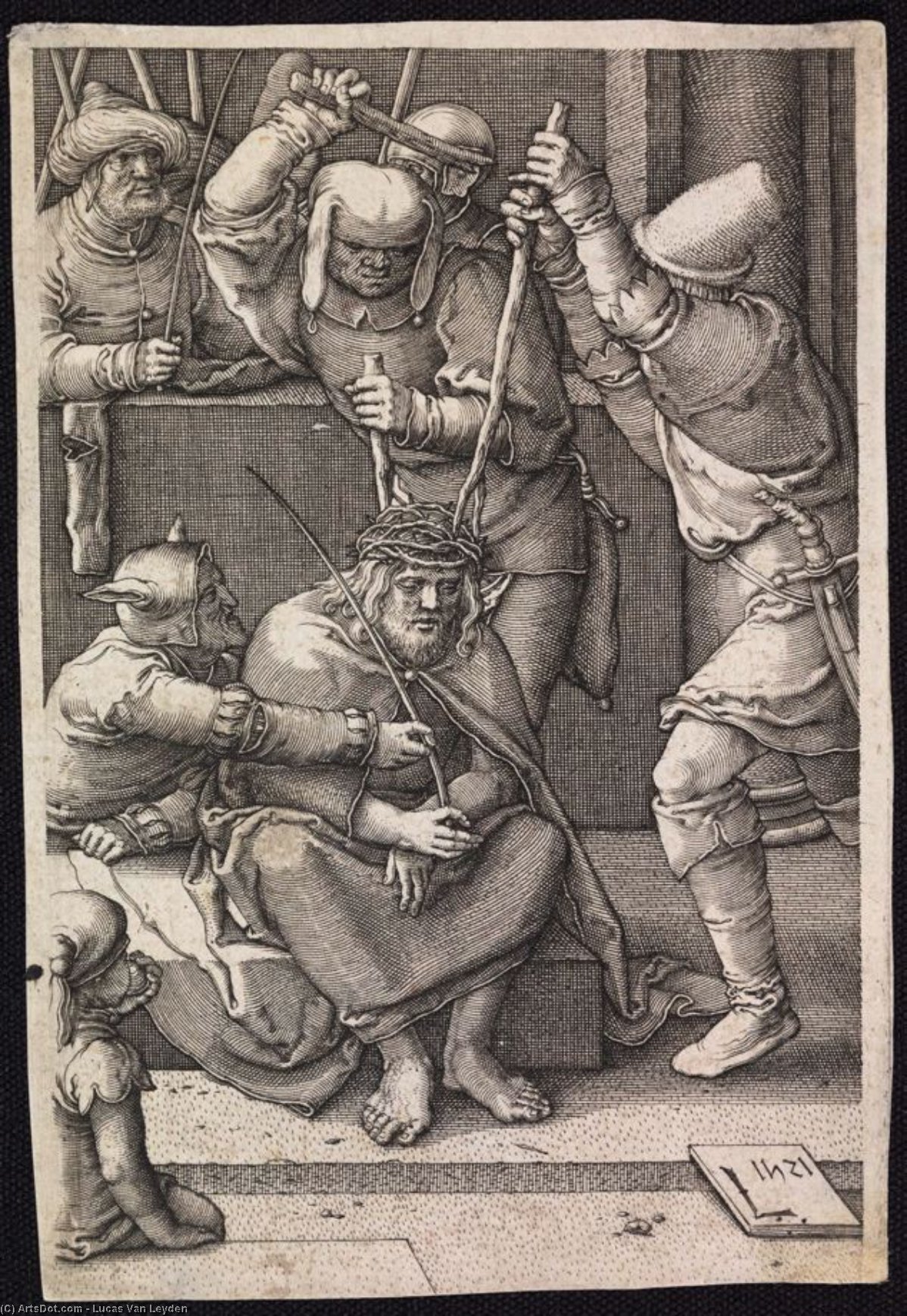 Christ Crowned With Thorns — Lucas Van Leyden