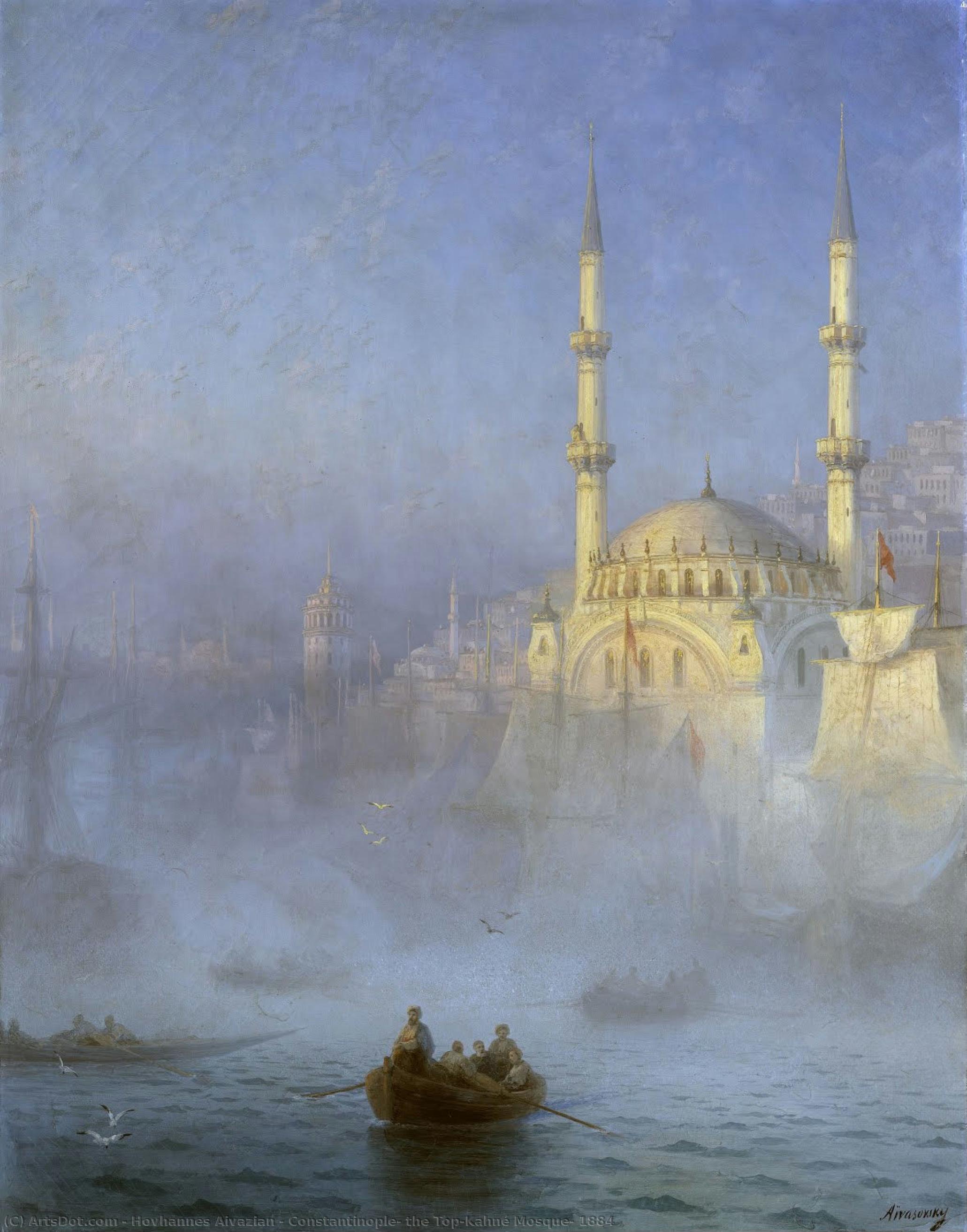 Constantinople, The Top-kahné Mosque, 1884 — Hovhannes Aivazian