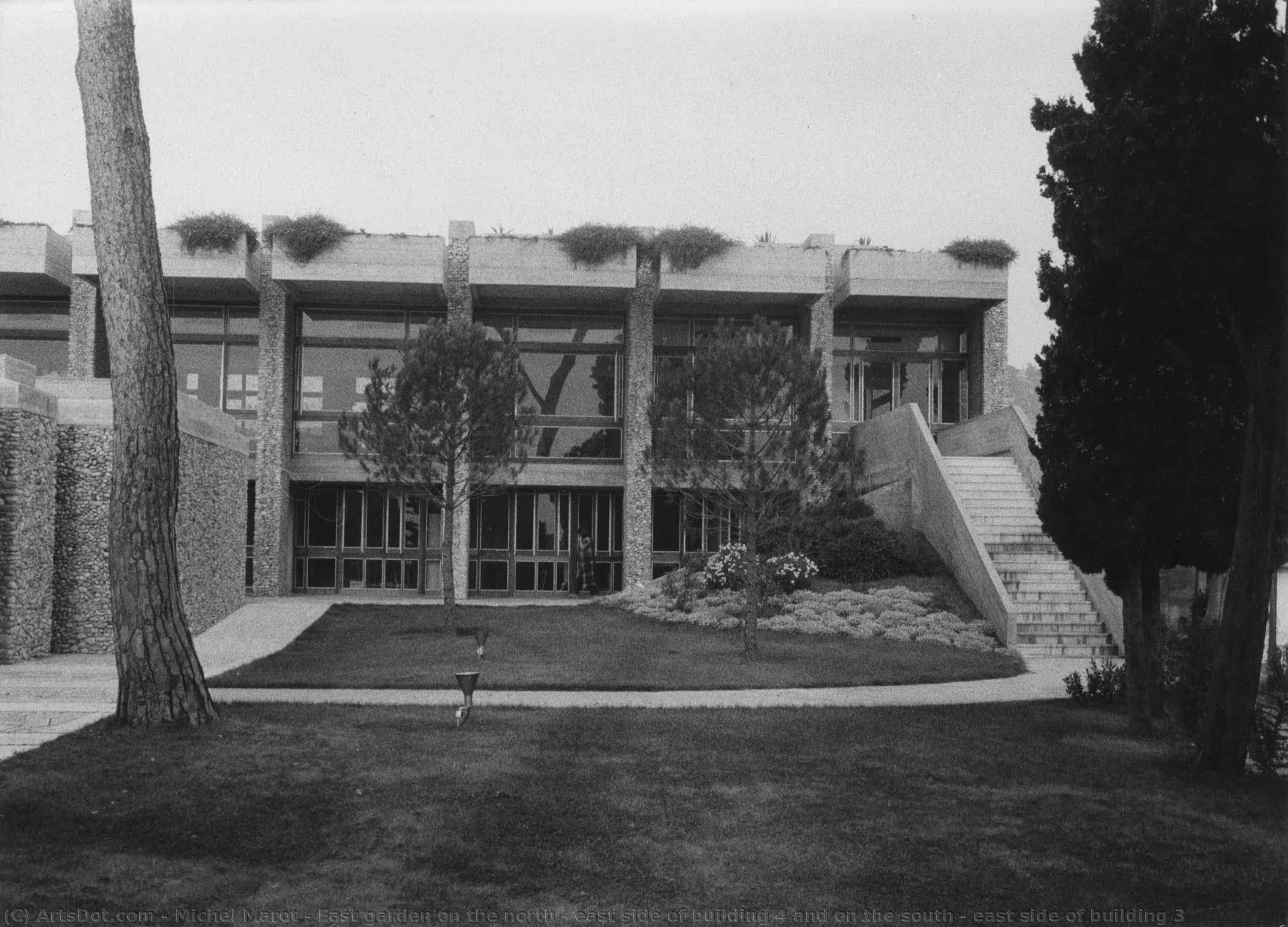 East Garden On The North – East Side Of Building 4 And On The South – East Side Of Building 3 — Michel Marot