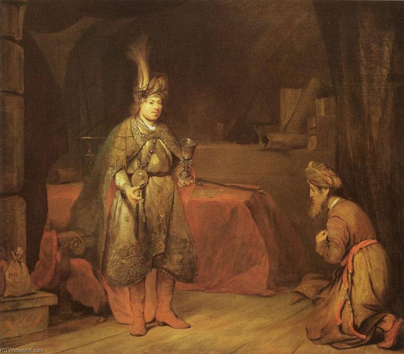 Judah Persuades Jacob To Consent To The Departure Of Benjamin — Aert De Gelder