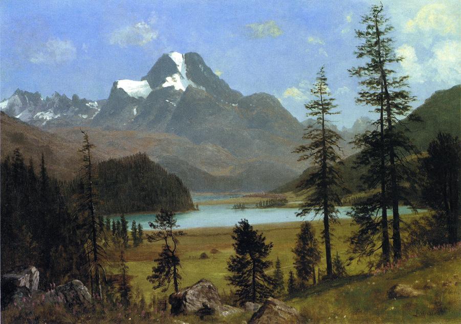 Long's Peak, Estes Park, Colorado — Алберт Бирштадт