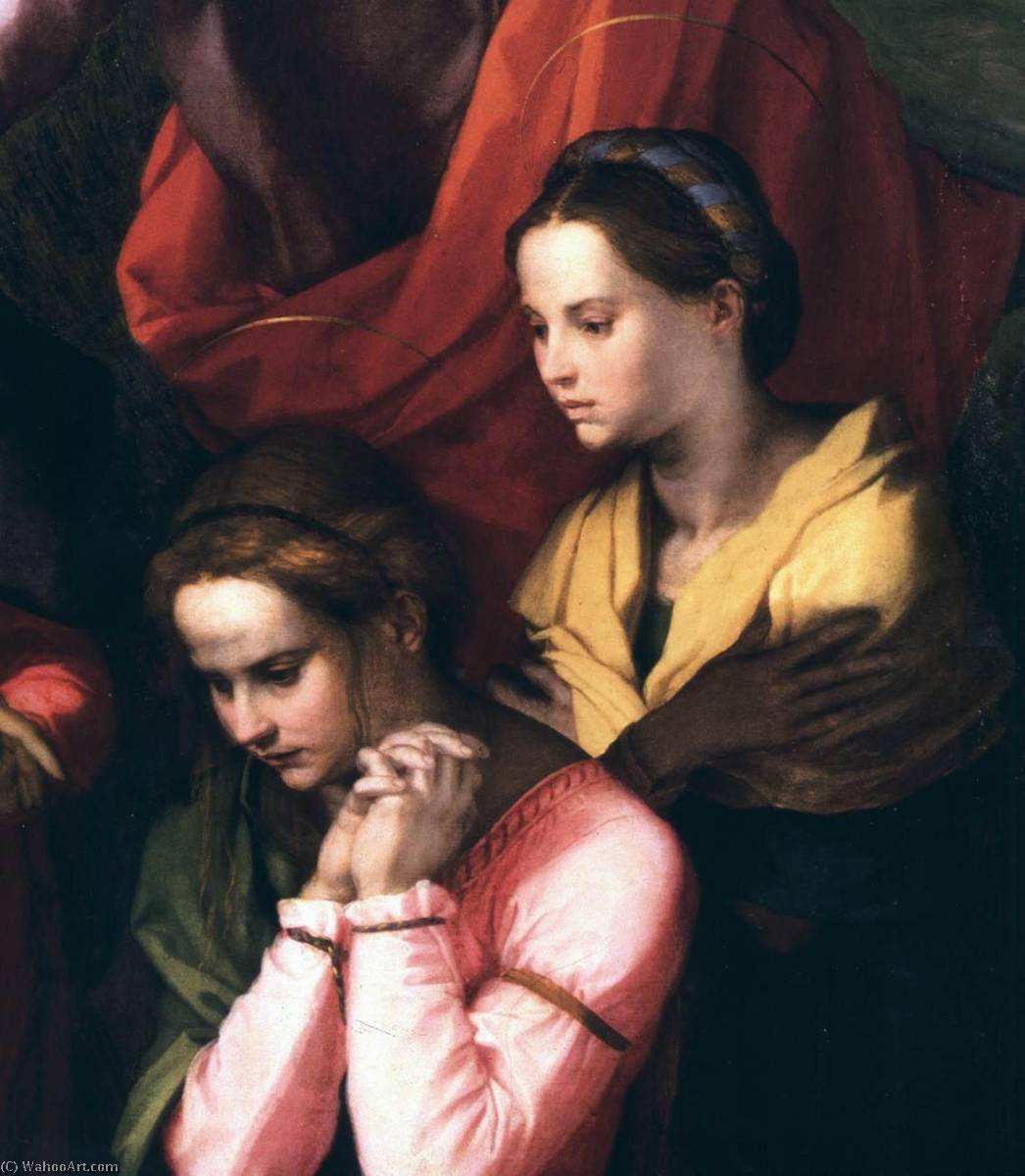Pietà With Saints (detail) — Andrea Del Sarto