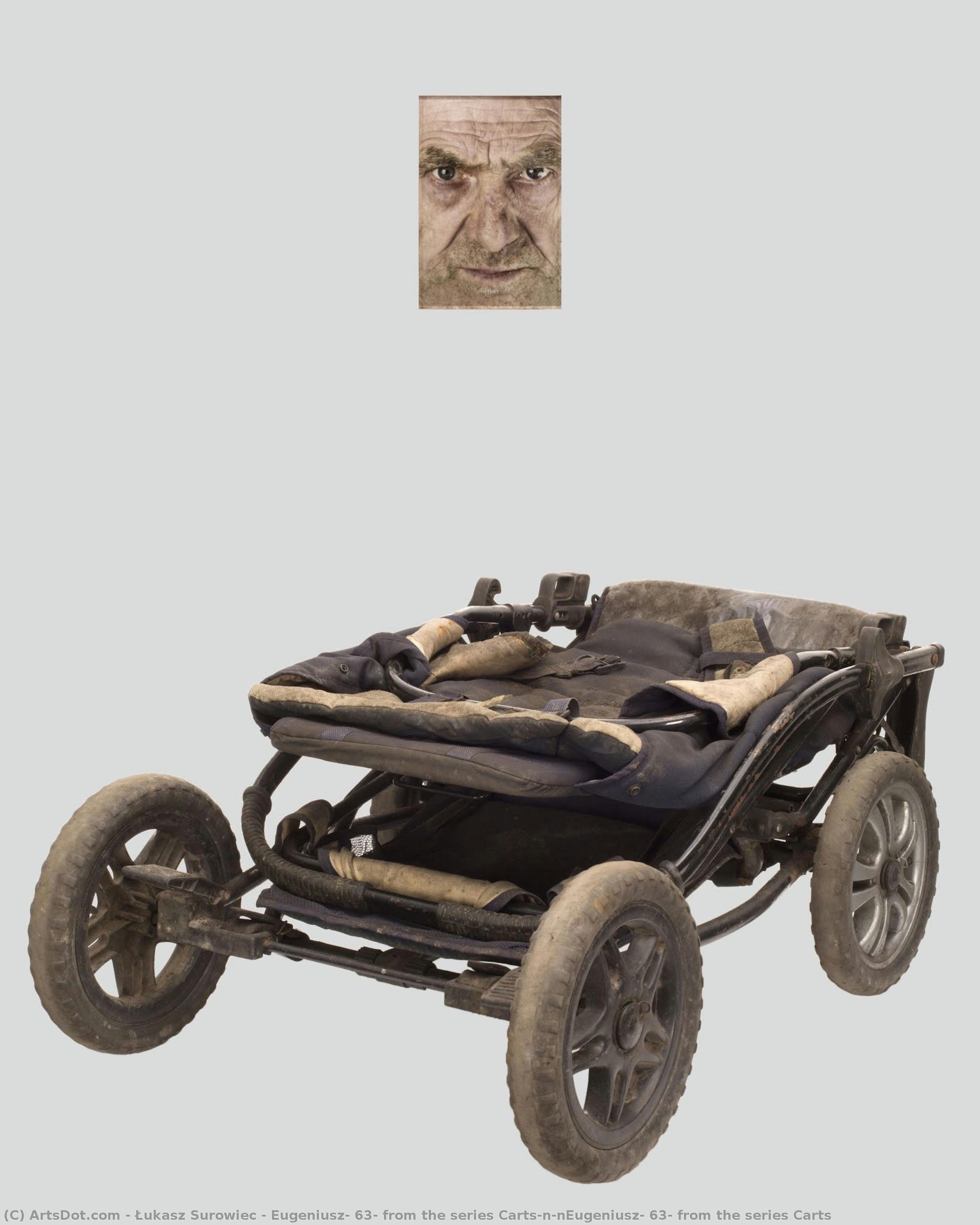 Eugeniusz, 63, From The Series Carts\n\neugeniusz, 63, From The Series Carts — Łukasz Surowiec