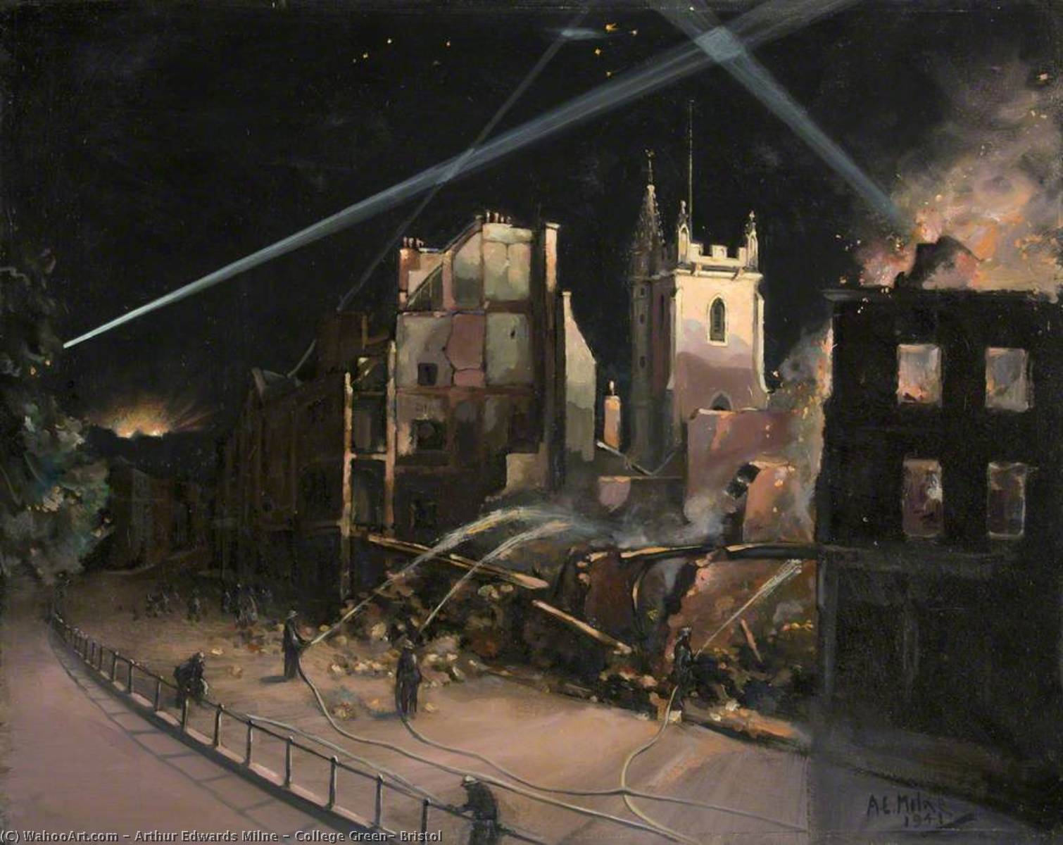 College Green, Bristol — Arthur Edwards Milne