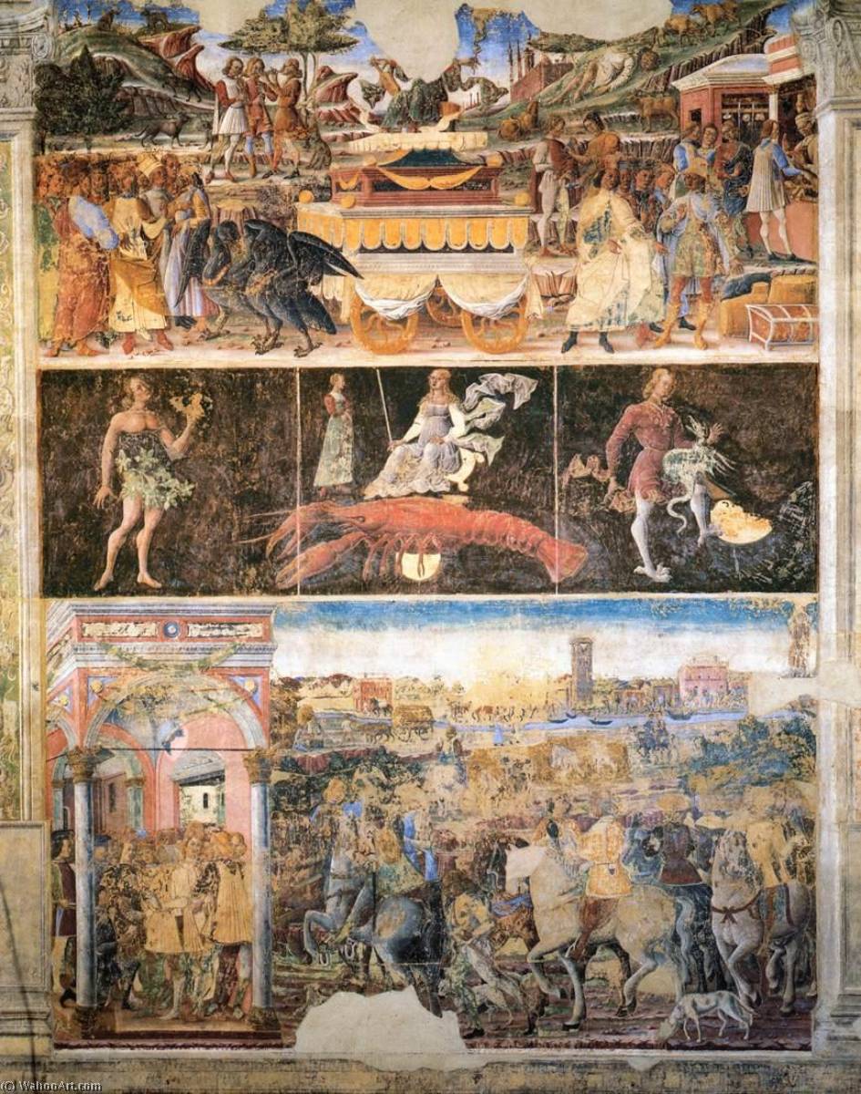 English Allegory Of June Triumph Of Mercury — Cosmè Tura