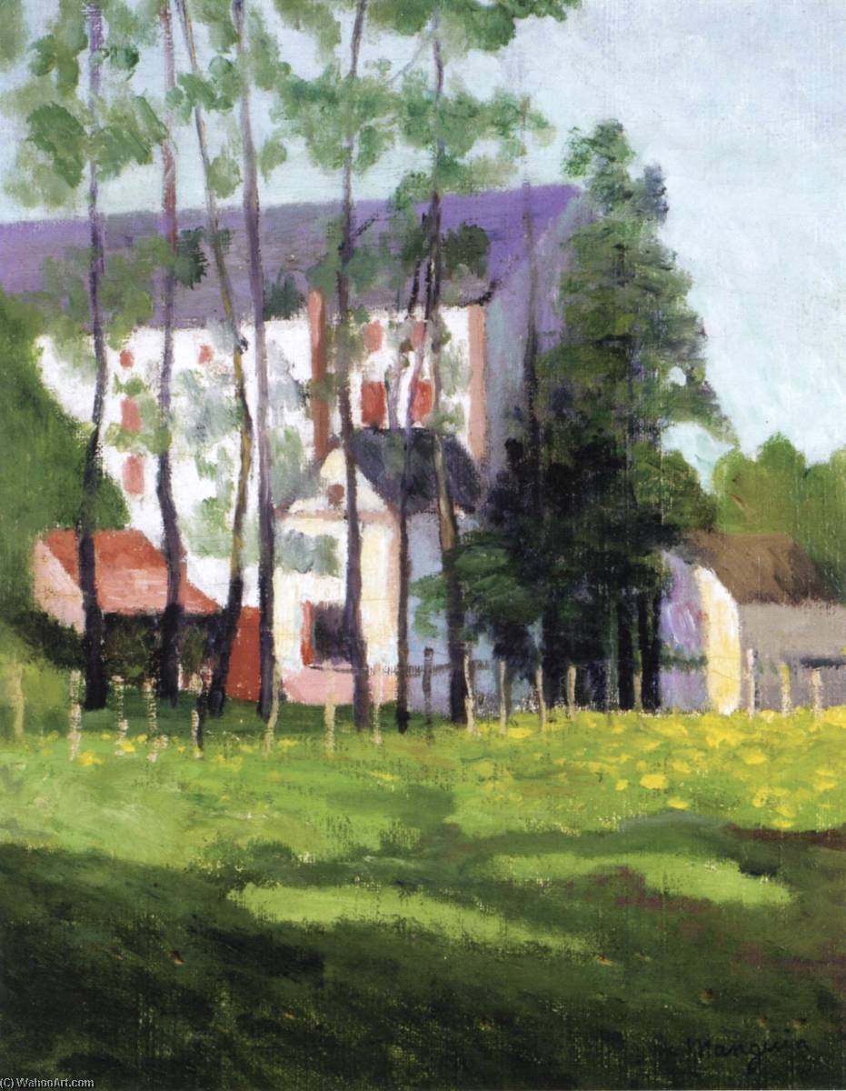 Landscape At Coulombs — Henri Charles Manguin