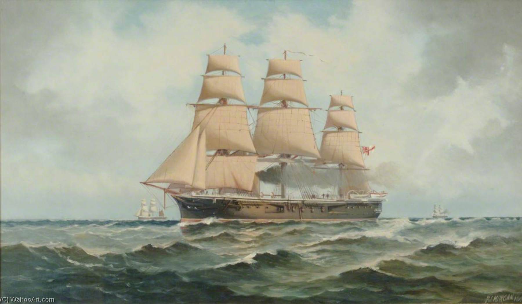 Hms 'penelope', 1885–1887 — Henry J Morgan