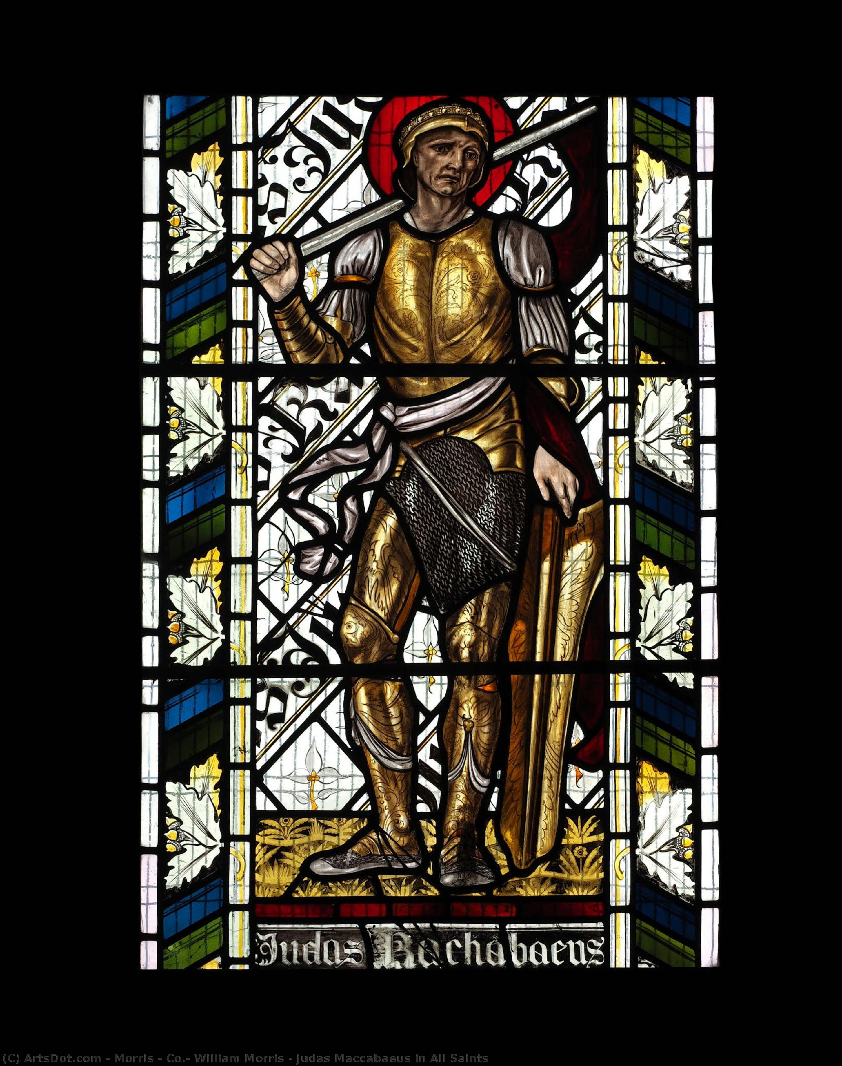 Judas Maccabaeus In All Saints — Morris & Co., William Morris