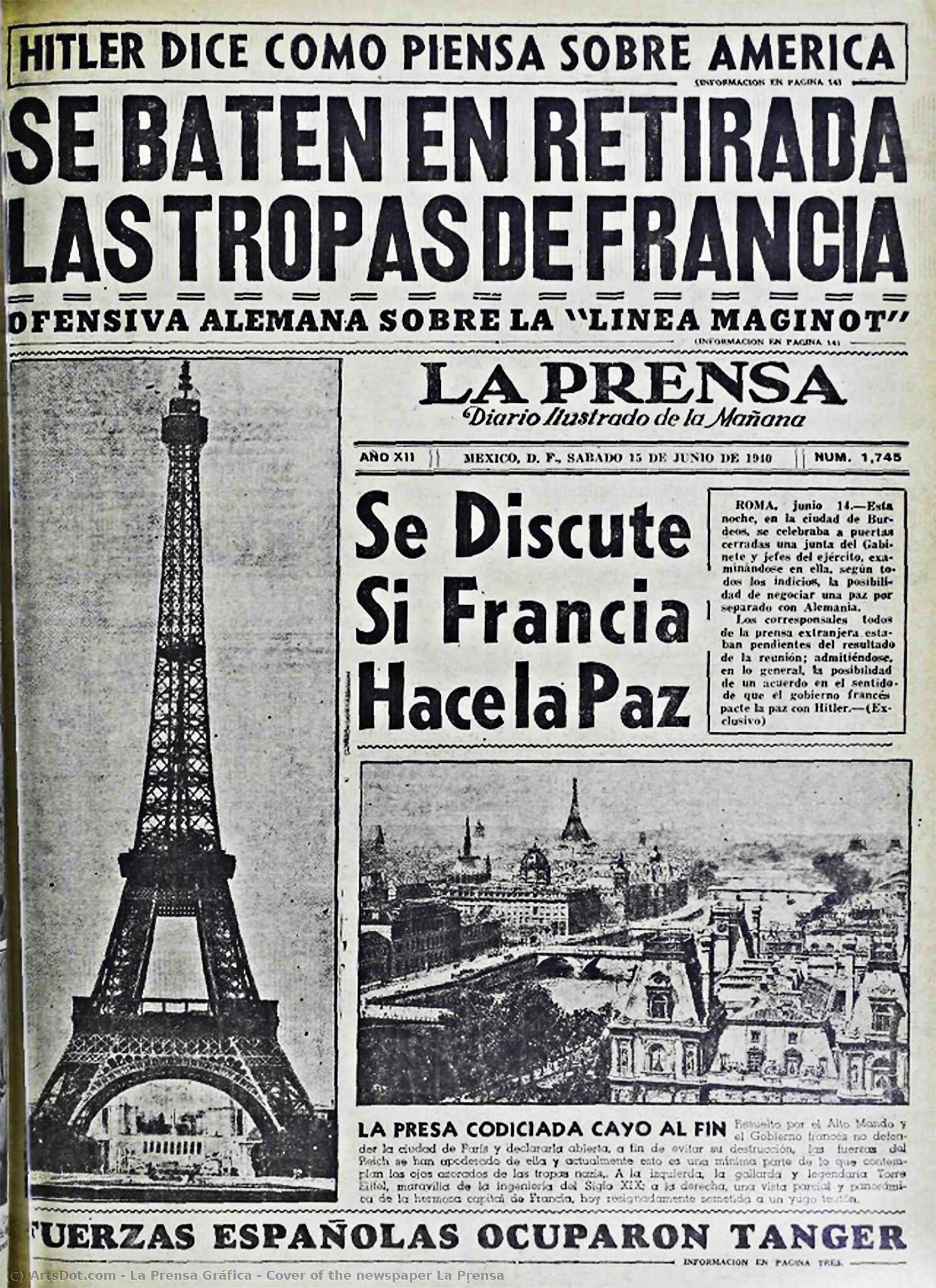 Cover Of The Newspaper La Prensa — La Prensa Gráfica