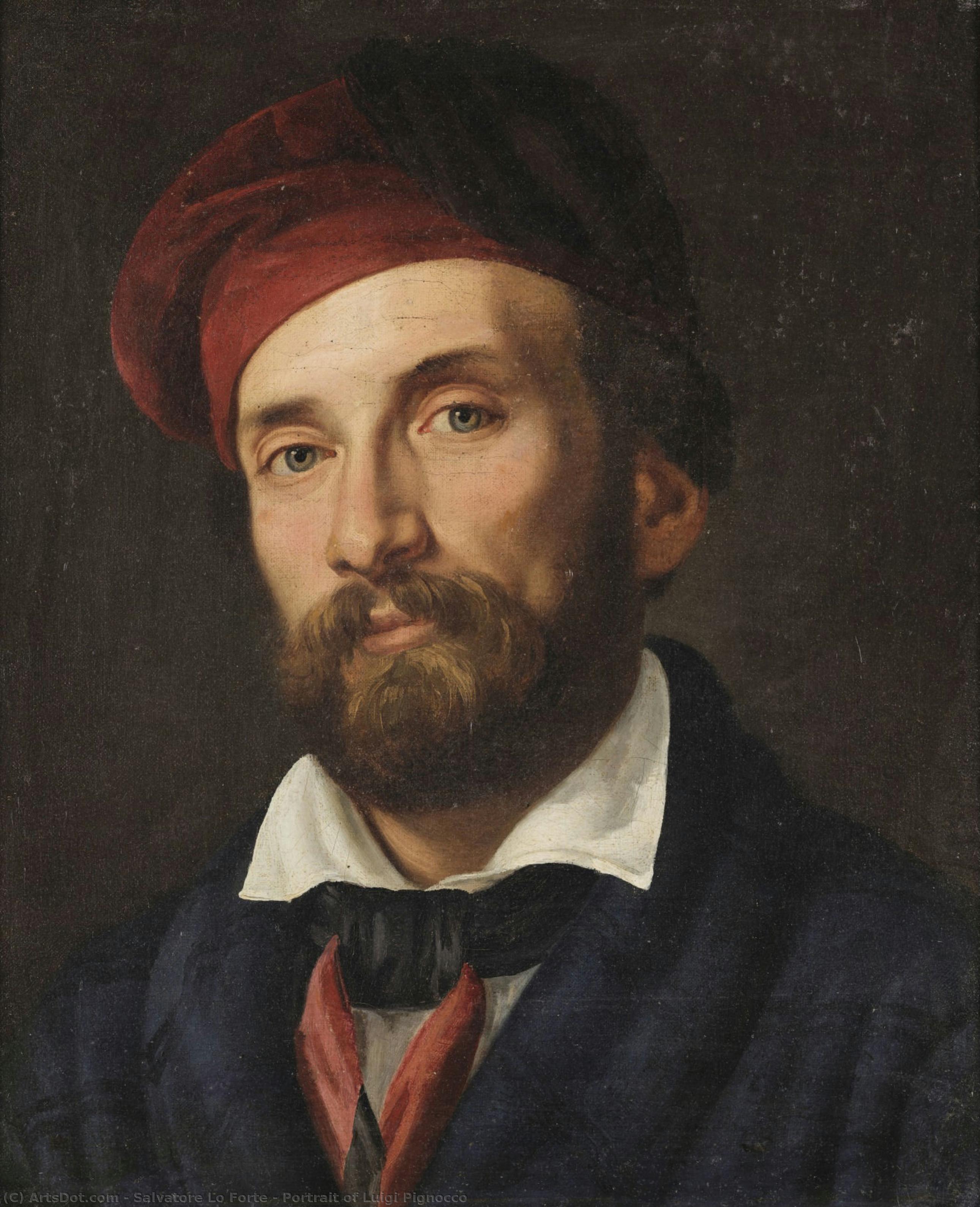 Portrait Of Luigi Pignocco — Salvatore Lo Forte