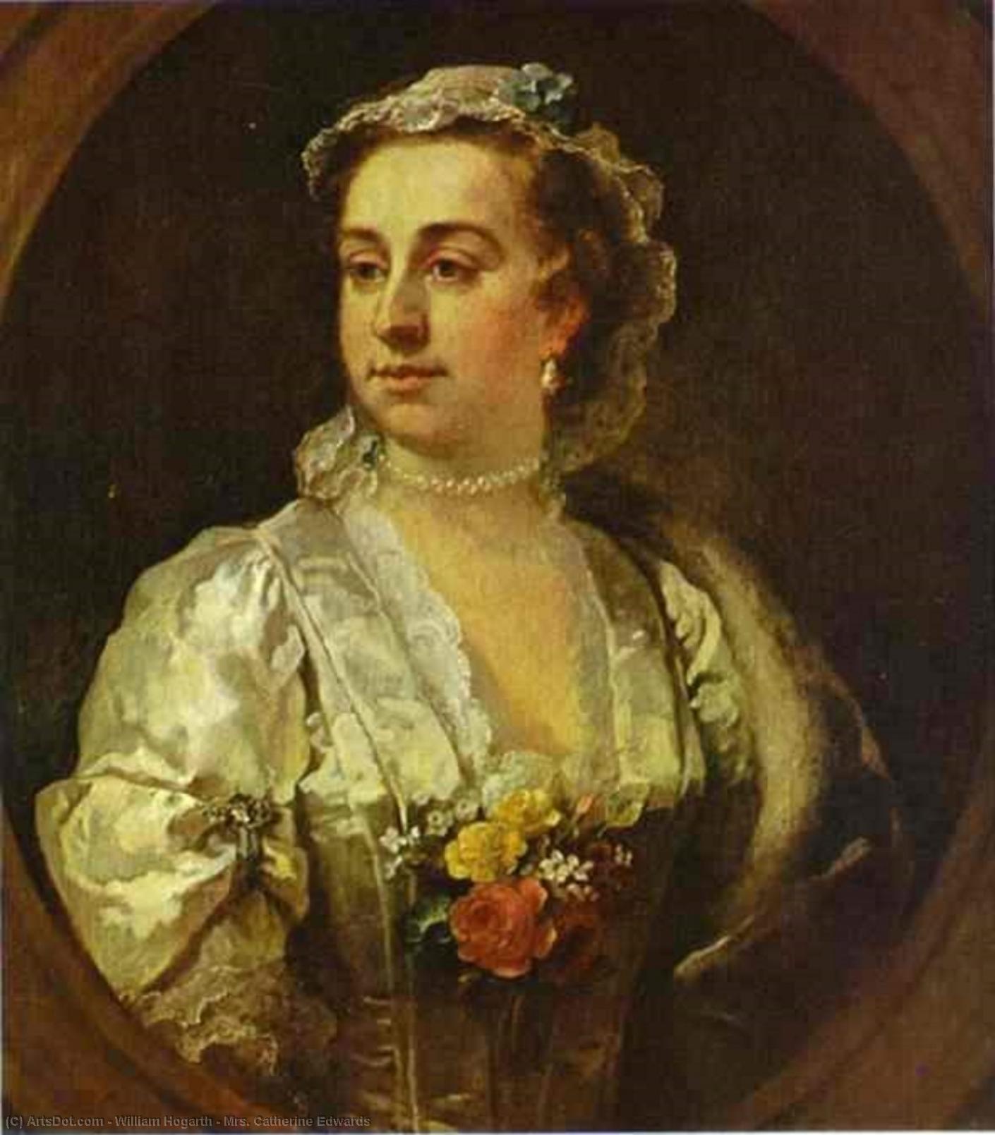 Mrs. Catherine Edwards — Хогарт