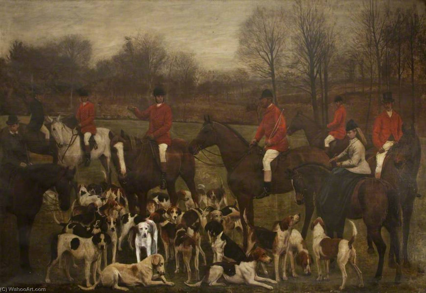 The Burnley Meet — Charles Augustus Henry Lutyens