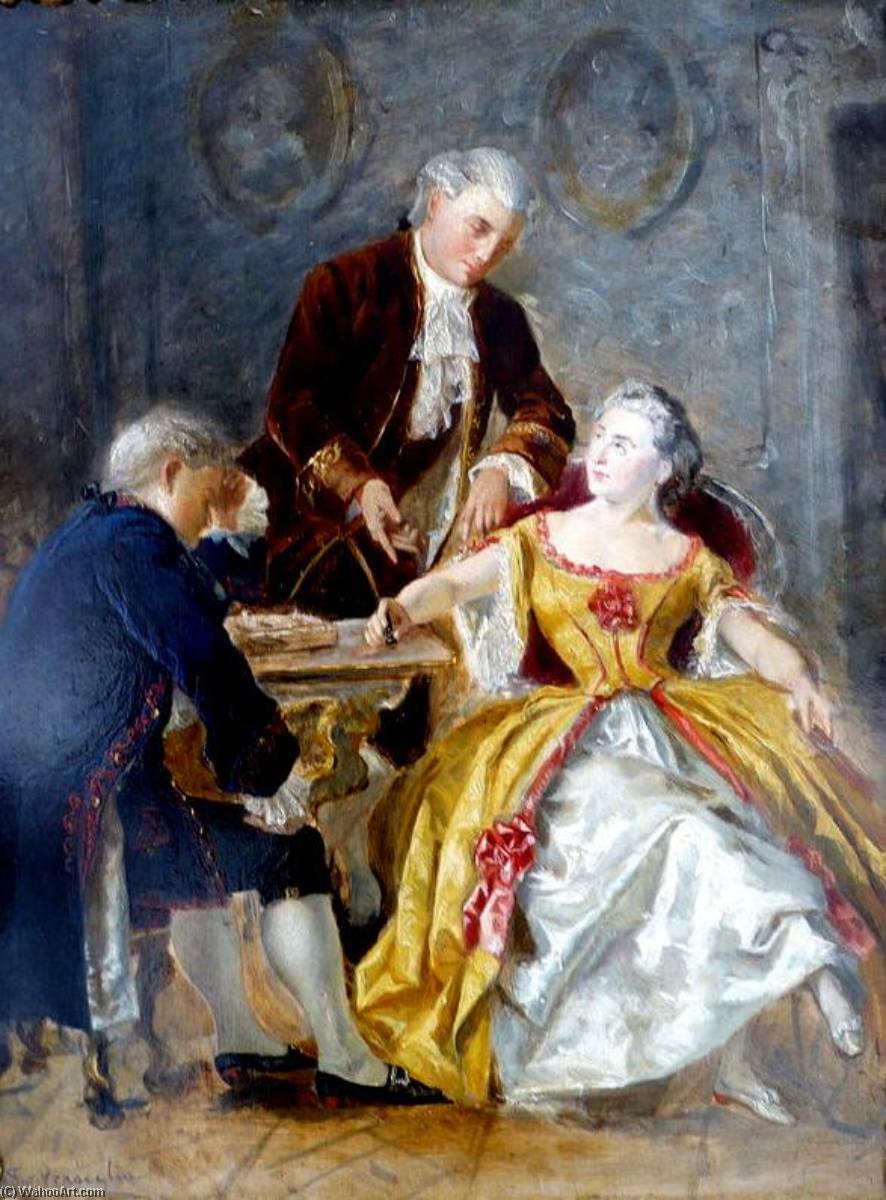 Gallant Scene — Franz Von Persoglia