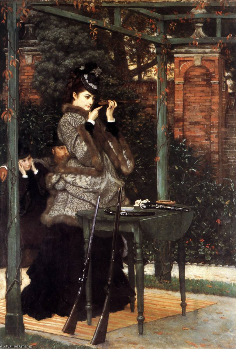 English At The Rifle Range — Jacques Joseph Tissot
