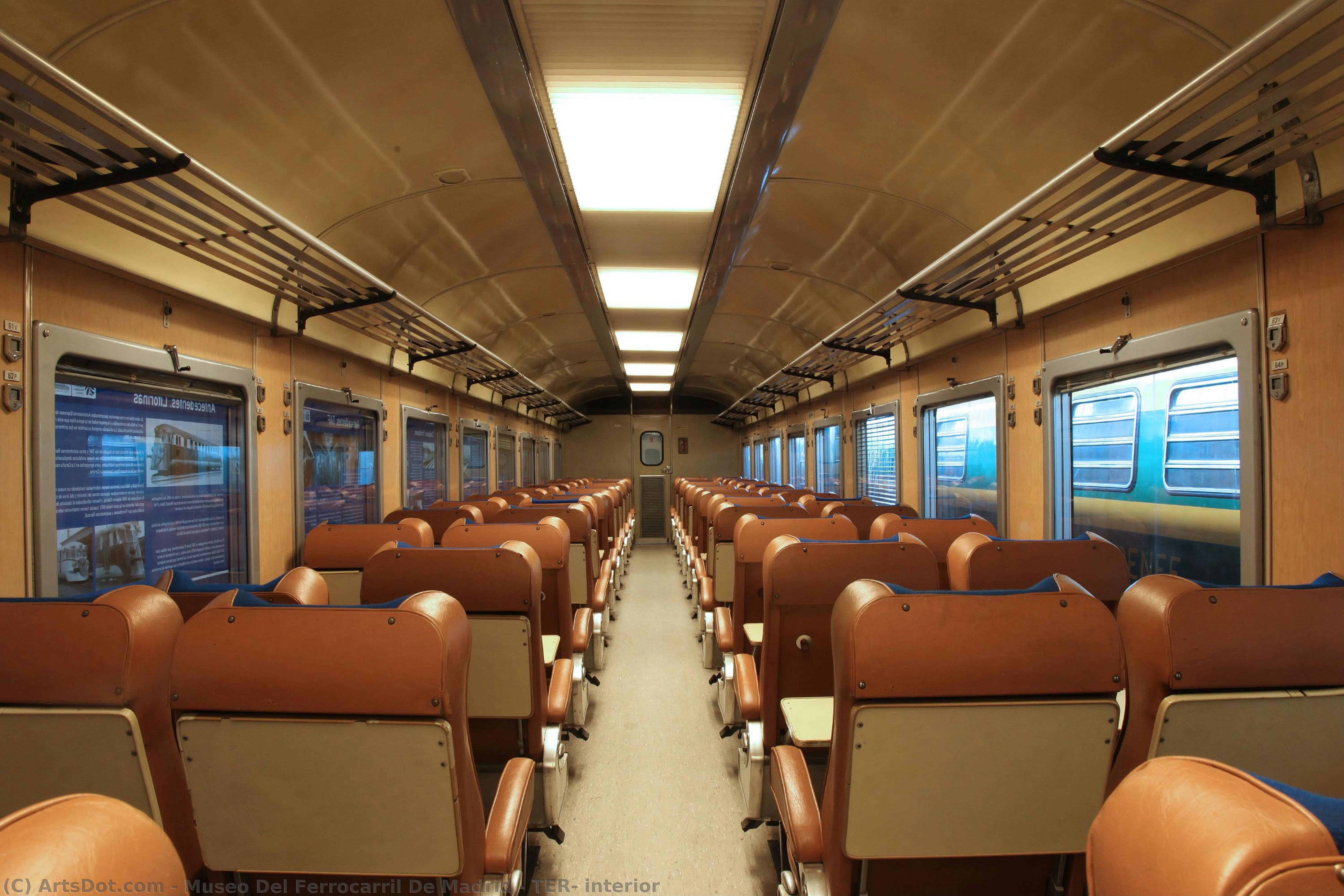Ter, Interior — Музей Железнодорожной Техники Мадрида