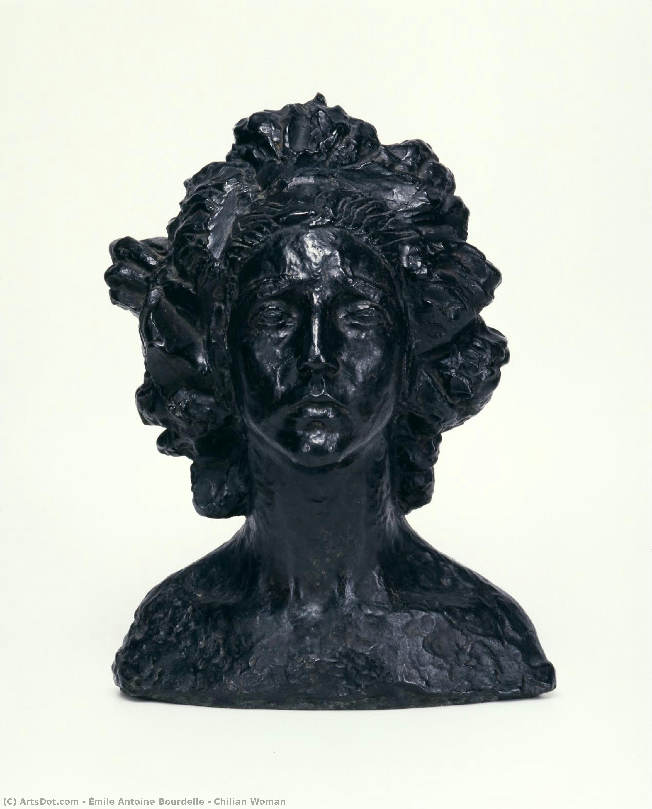 Chilian Woman — Émile Antoine Bourdelle