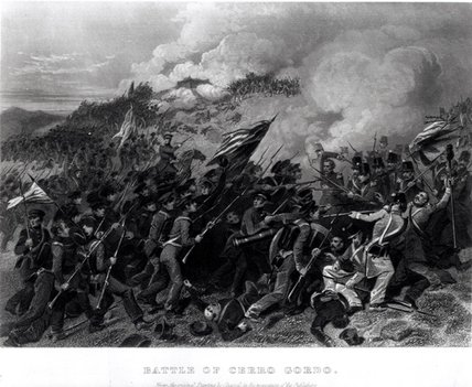 Battle Of Cerro Gordo — Alonzo Chappel