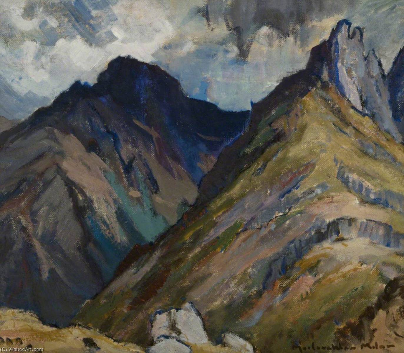 Cir Mhor, Arran — John Maclauchlan Milne