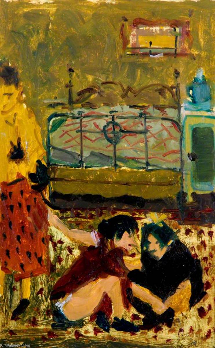 Bedroom With Figures — Eric Atkinson