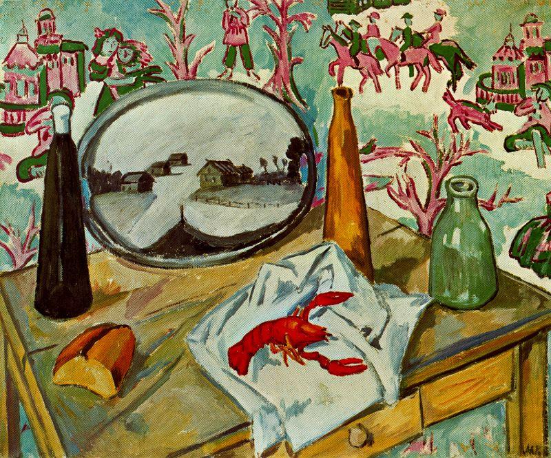 Still Life With Crayfish — Mikhail Fiodorovich Larionov