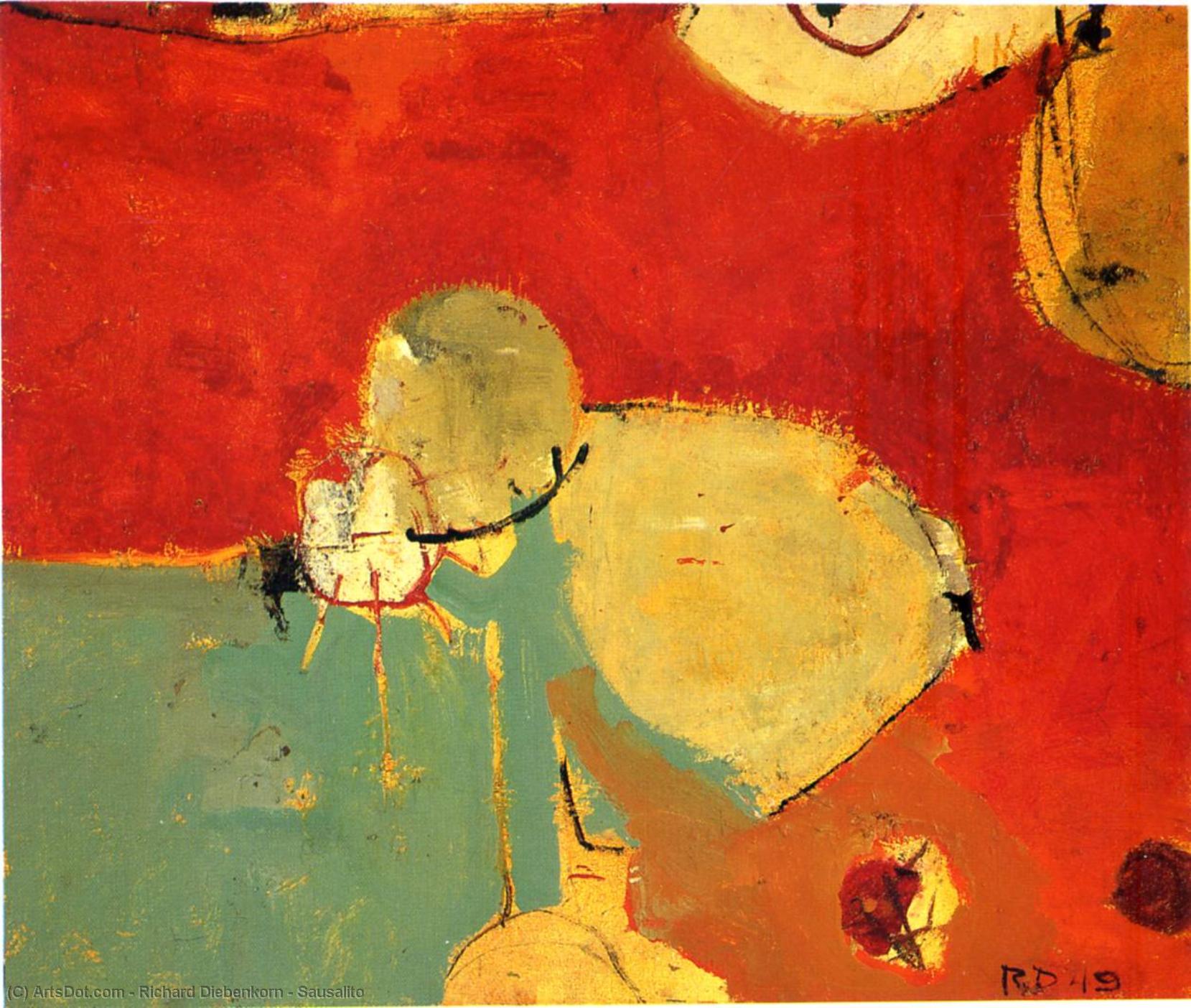 Sausalito — リチャード・ Diebenkorn