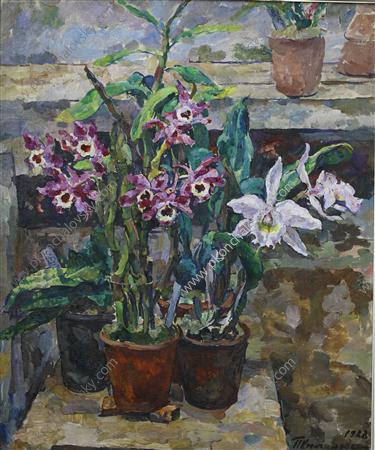 Still Life. Orchids. — Петр Кончаловский