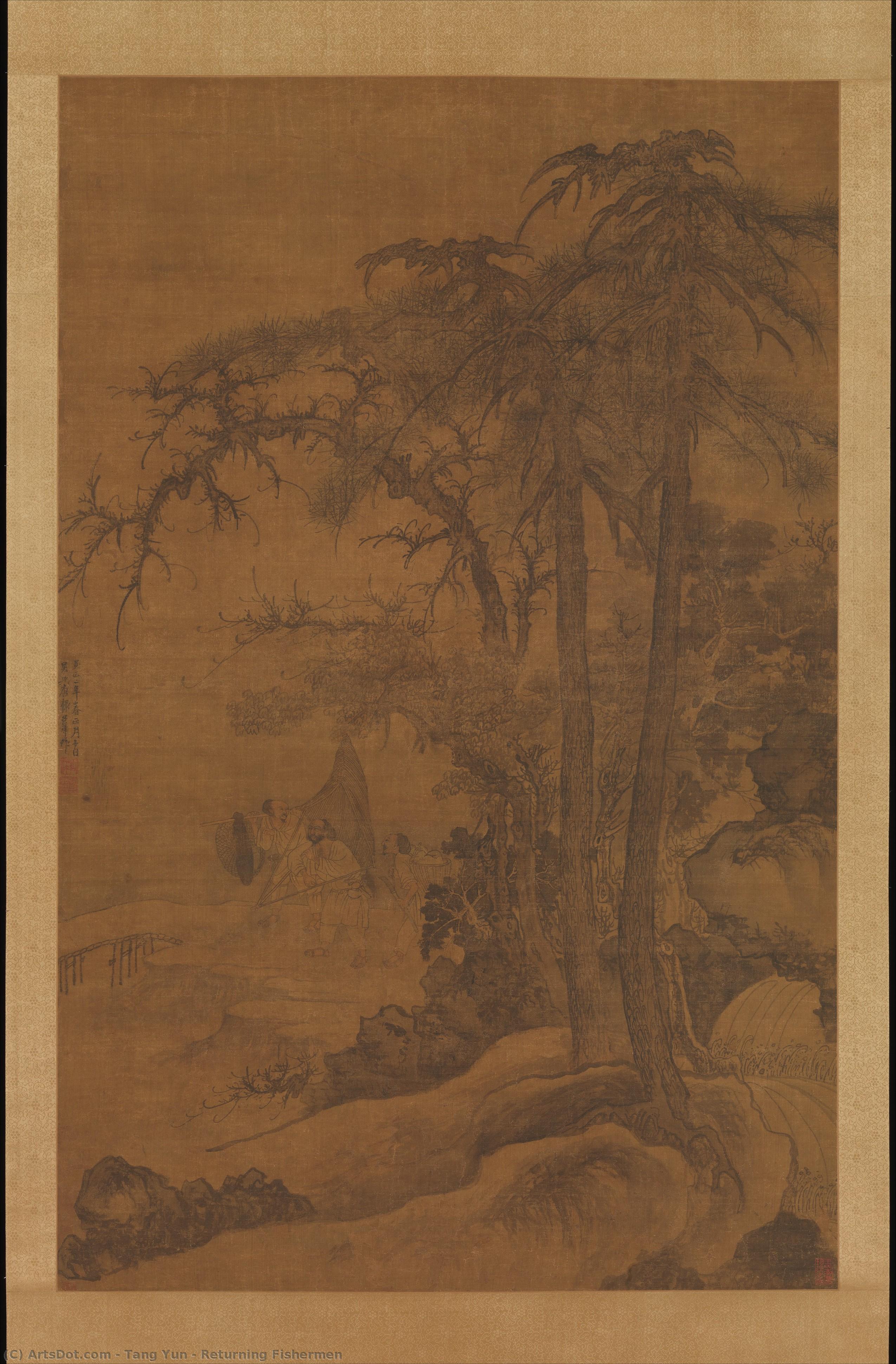 Returning Fishermen — Tang Yun