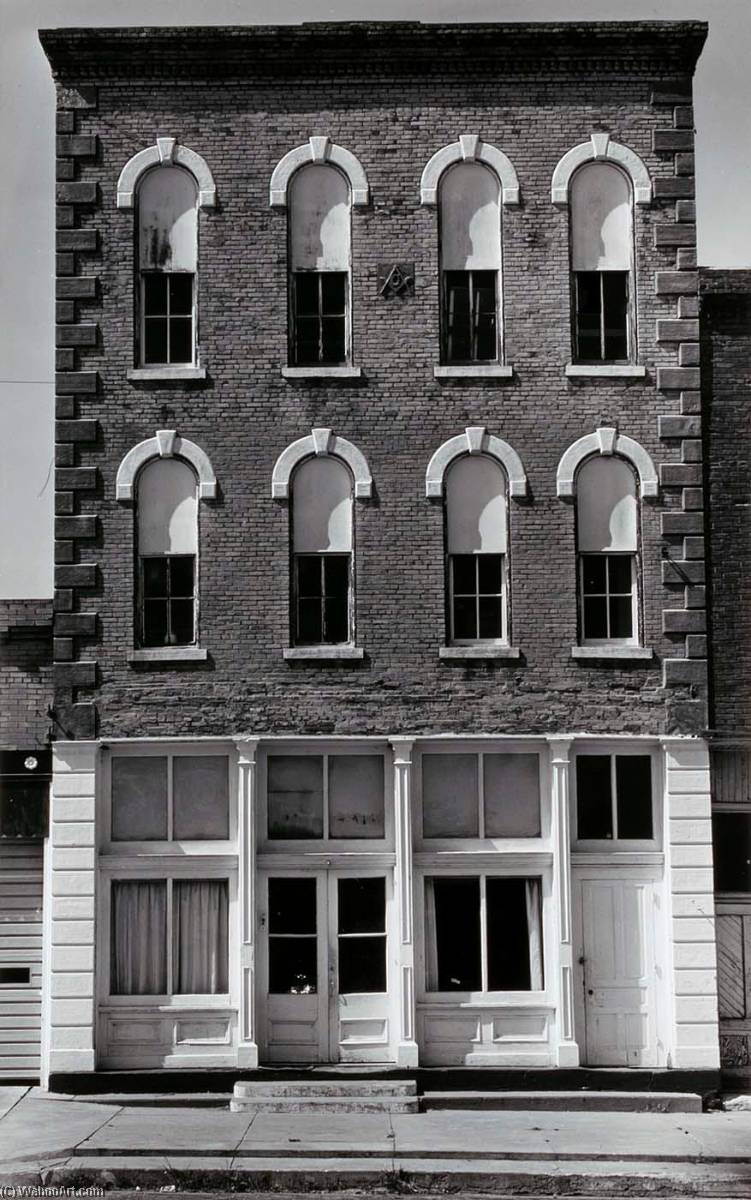 Layered Building, From The Kansas Documentary Survey Project — James Lyle Enyeart
