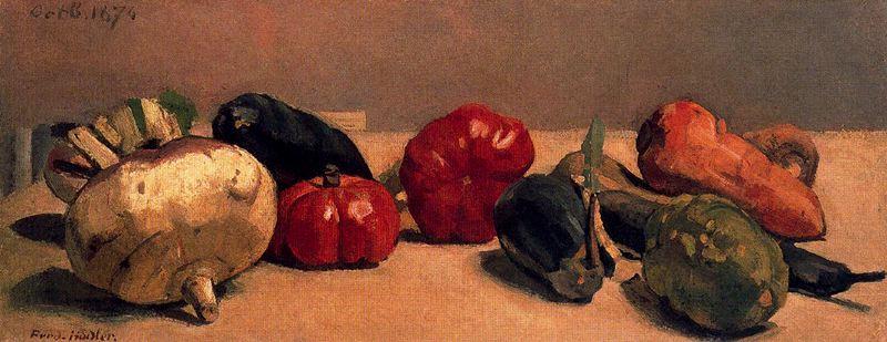 Still Life With Vegetables — Ferdinand Hodler