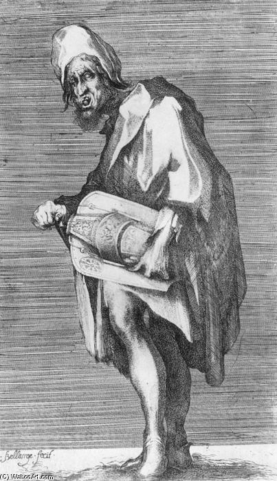 Hurdy-gurdy Player — Jacques Bellange