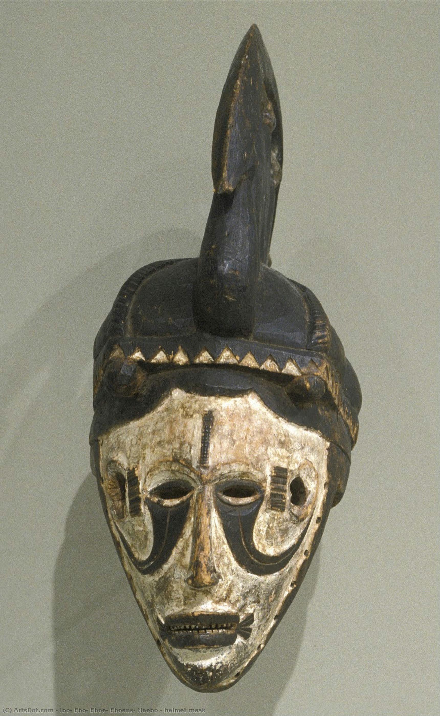 Helmet Mask — Ibo, Ebo, Eboe, Eboans, Heebo