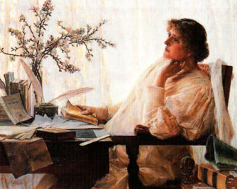 Portrait Of Miss Elliott — José Villegas Cordero