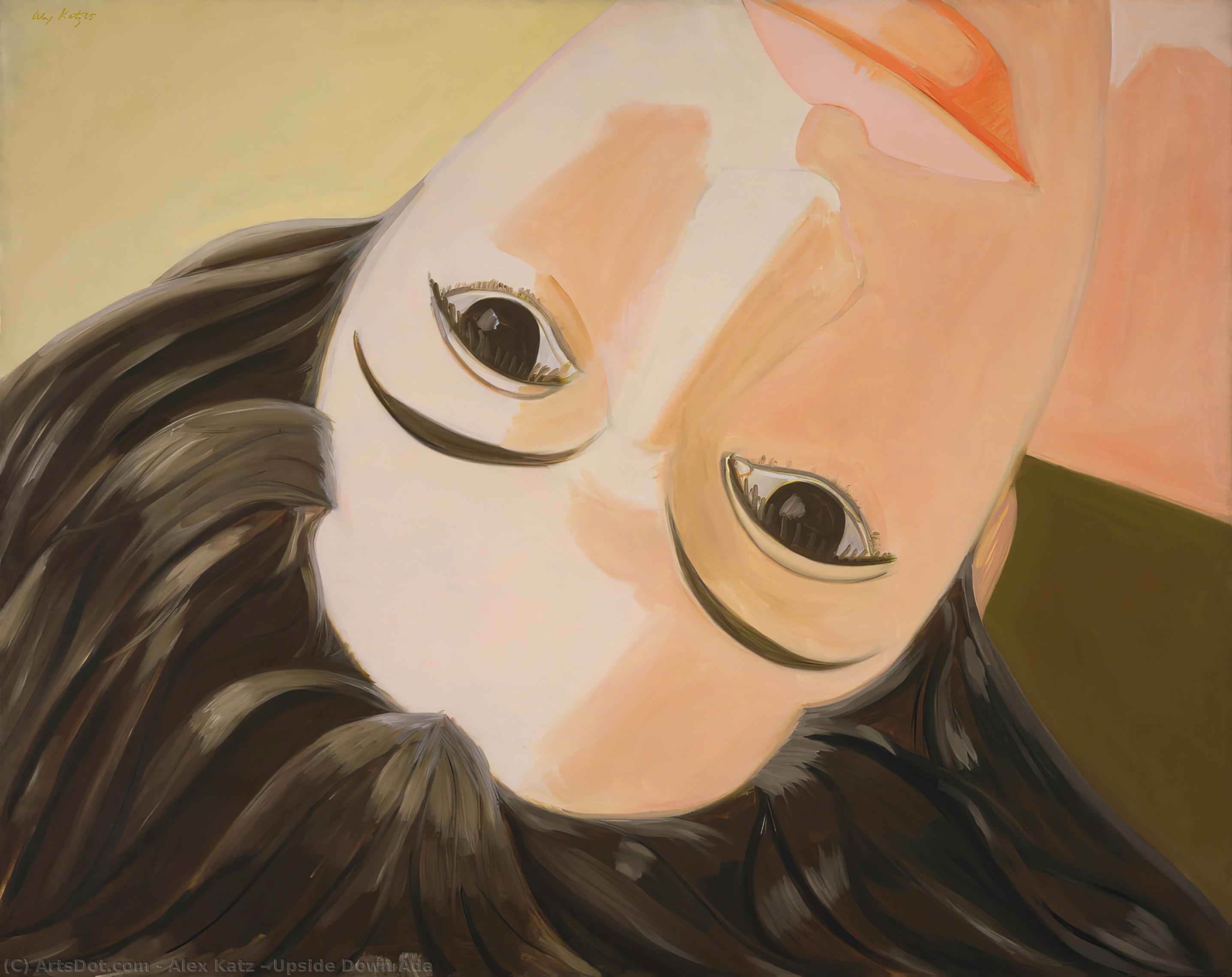 Upside Down Ada — Alex Katz