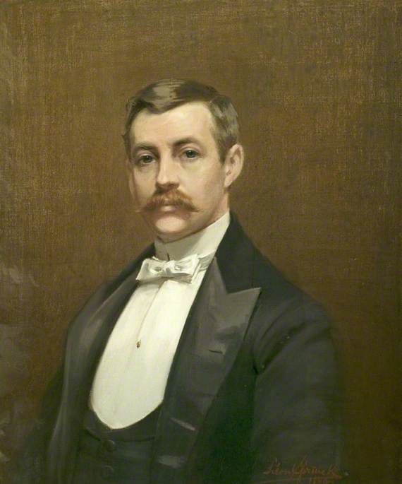 Portrait Of An Unknown Gentleman — Leon Sprinck