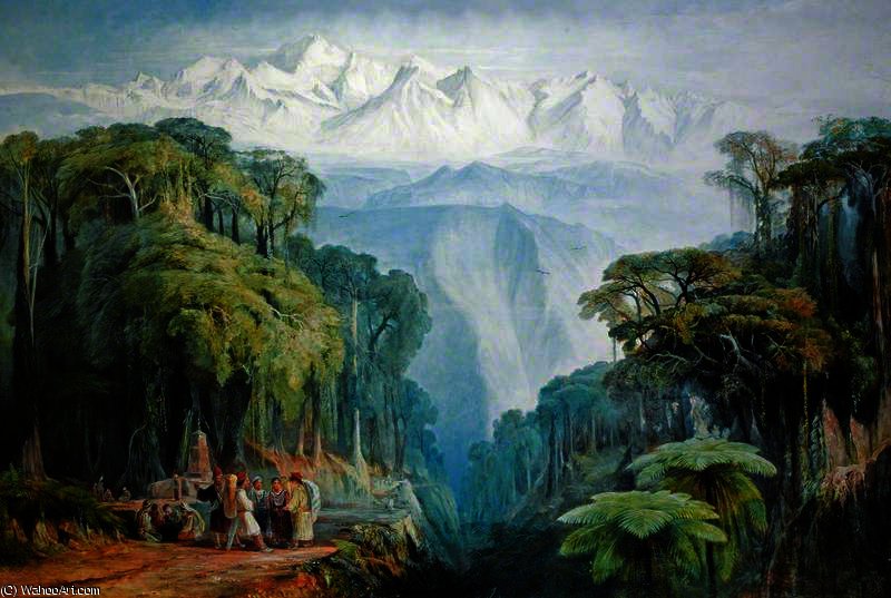 Kangchenjunga From Darjeeling — Эдвард Лэр