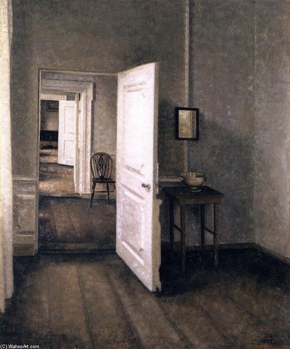 Four Rooms, Interior From The Artist's Home, Strandgade 25 — Vilhelm (hammershøi)hammershoi