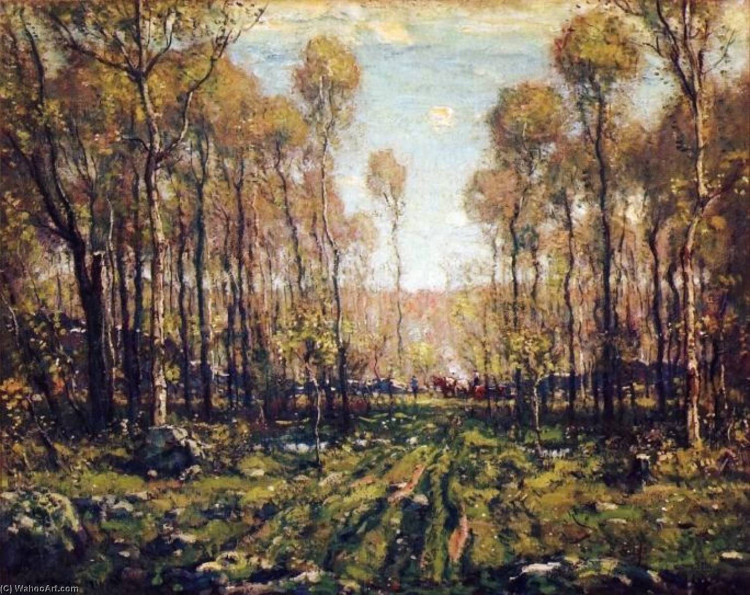 The Forest Road, Early Spring — Henry Ward Ranger